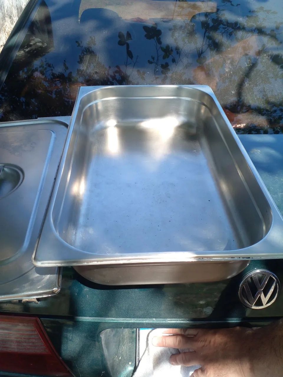 Cuba para alimentos de inox 45x25 - Foto 2