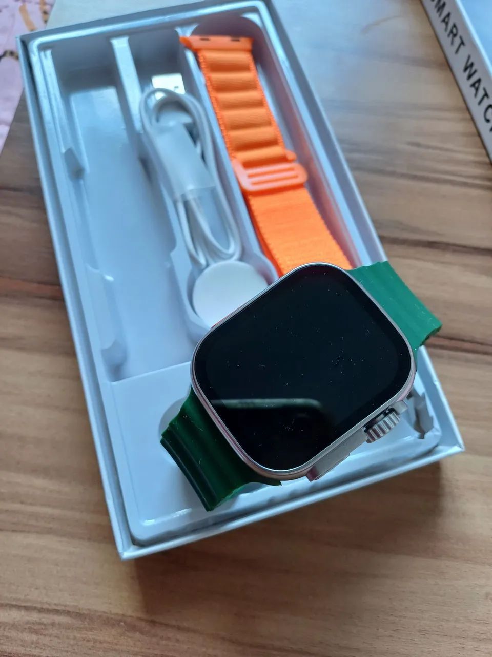 Smartwatch ultra com pulseira extra