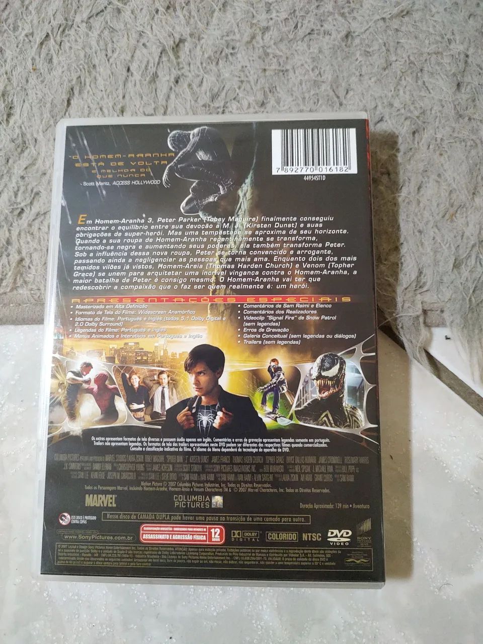 DVD Homem-Aranha 3 - Foto 2