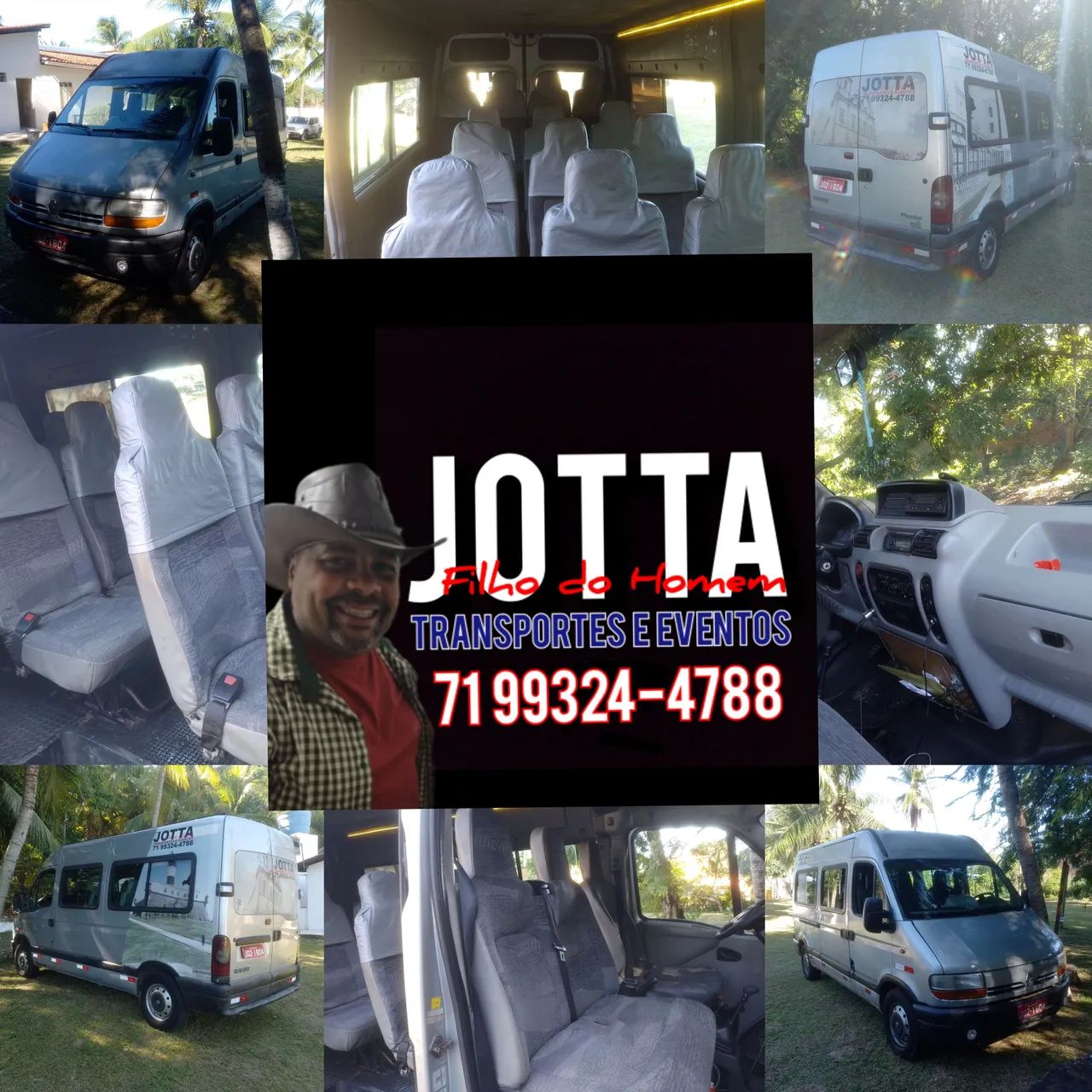 TRANSPORTE, ALUGUEL VAN 16 LUGARES C/ MOTORISTA 