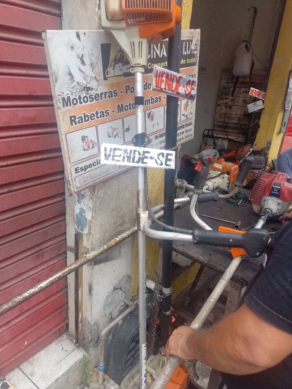 Vende se uma roçadeira Stihl sf 85 original  - Foto 5