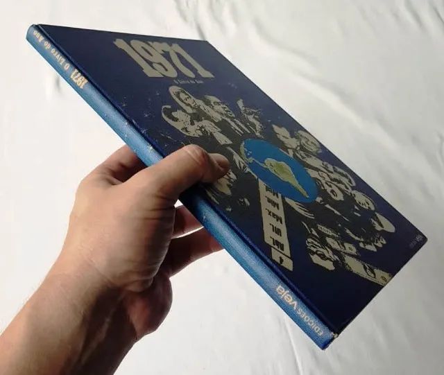 O Livro do Ano 1971 (Edições Veja) - Capa Dura - 1971 - Livros e