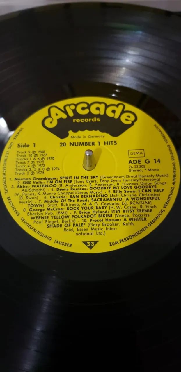 Lp 20 Number Hits (importado)(zerado) - Foto 3