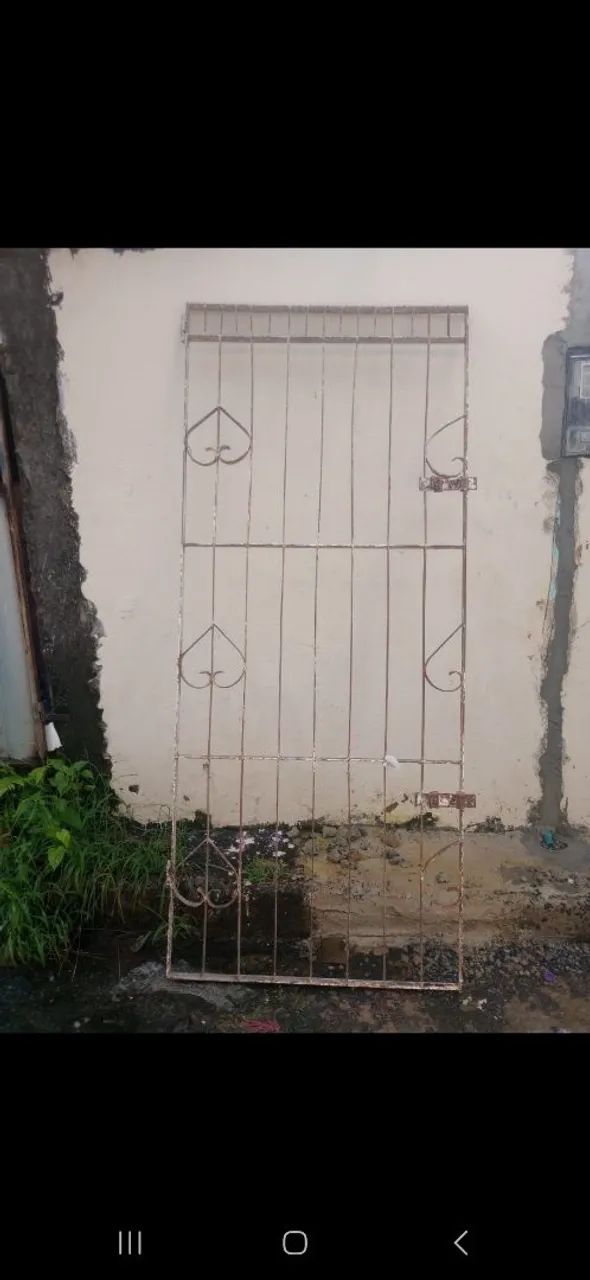 Steel Gate with Heart Design