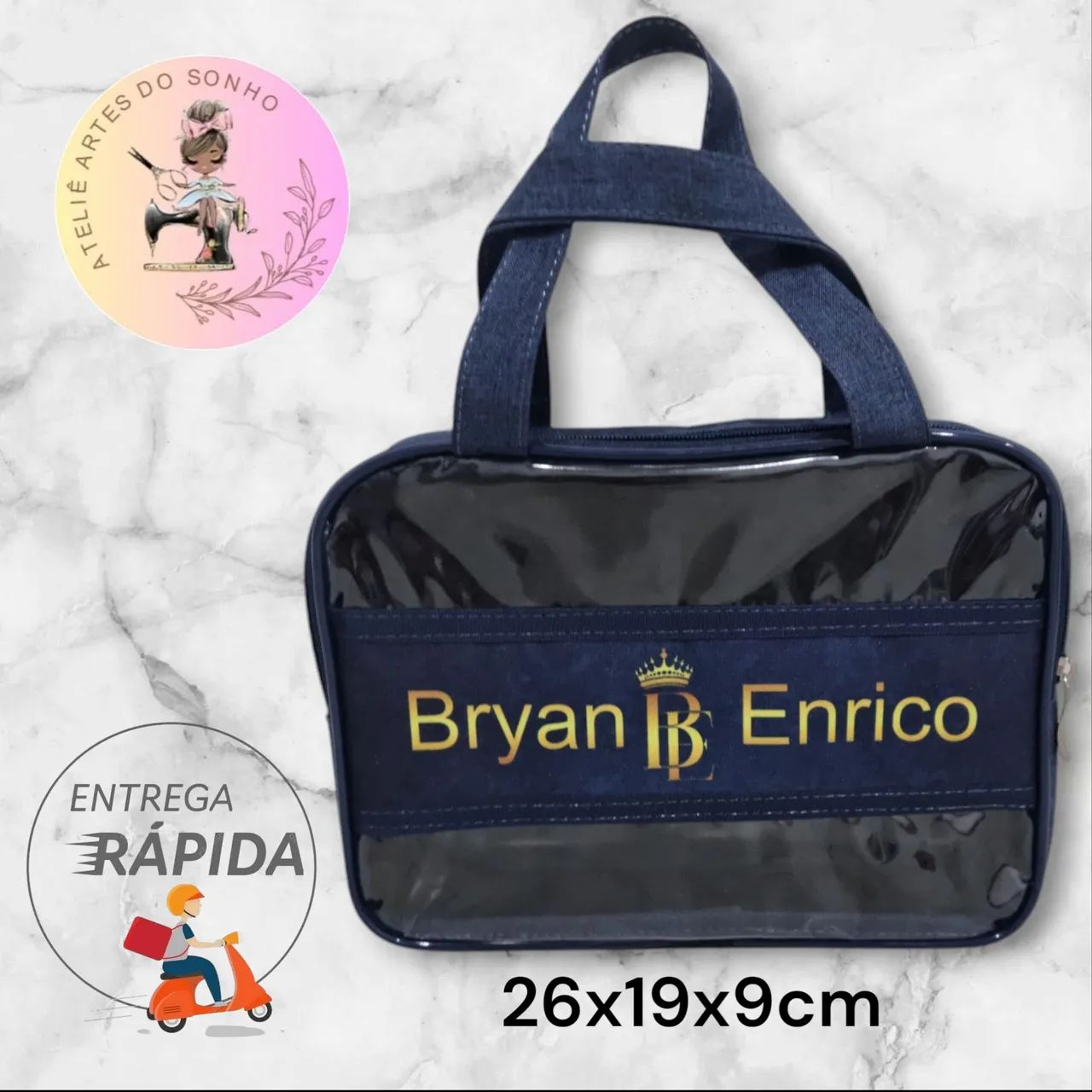 Bolsa creche FAZEMOS QUALQUER TEMA64309960265601120