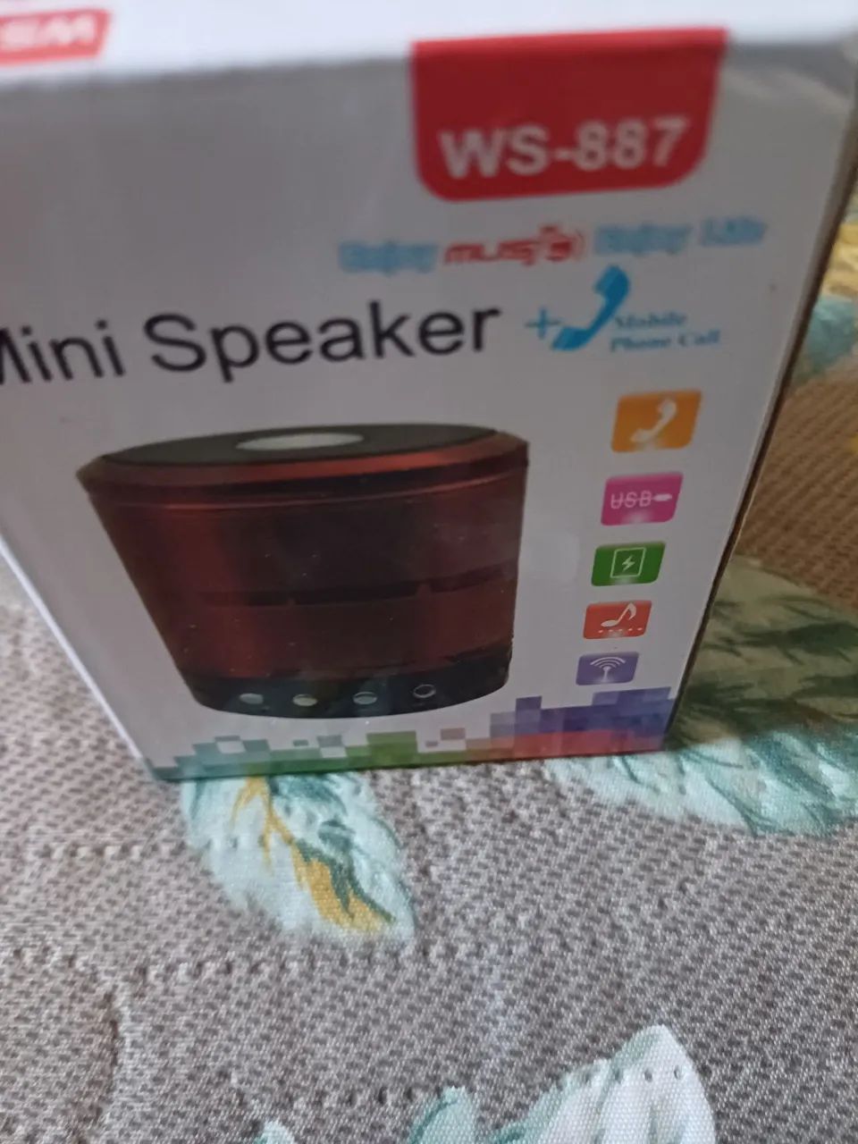 Mini Speaker Autodyne WS-887 - Foto 3