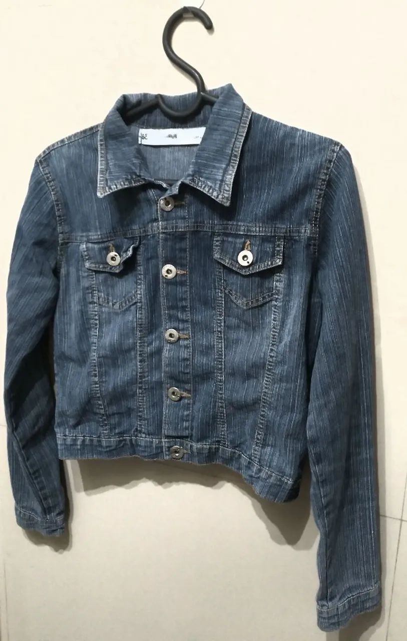 Jaqueta Jeans Feminina