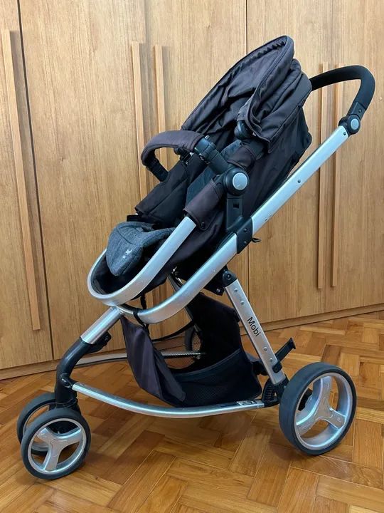 Carrinho de Bebê Mobi - Em ótimo estado - Foto 5