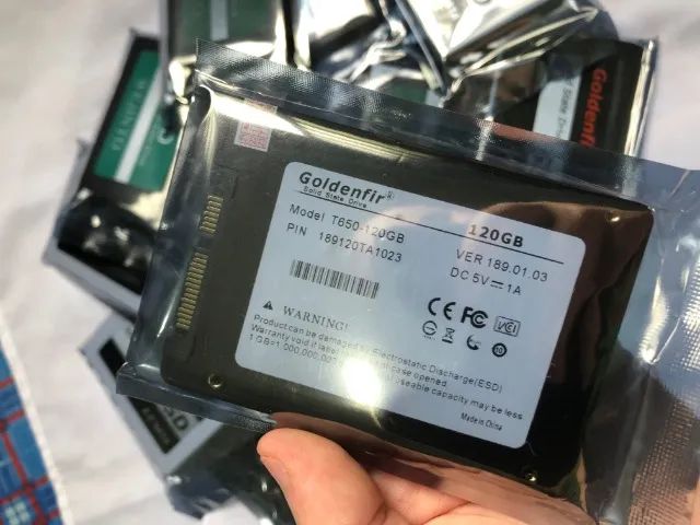 HD SSD 120GB Goldenfir Novo ! - Foto 5