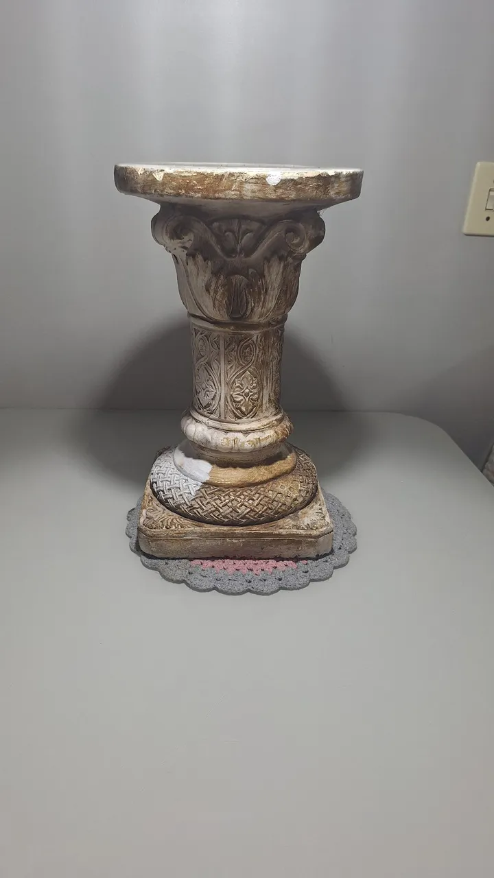 Coluna Decorativa Estilo Clássico