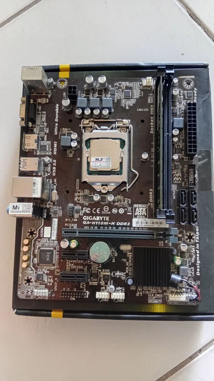 KIT UPGRADE I3 7350K 4.2 GHZ 8GB DDR3
