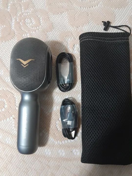 Microfone karaoke 