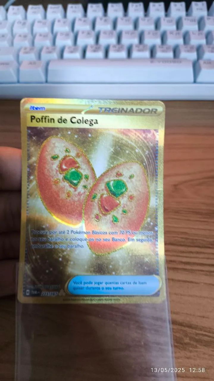 Cartas pokemon: Charizard ex e Poffin de colega - Foto 3