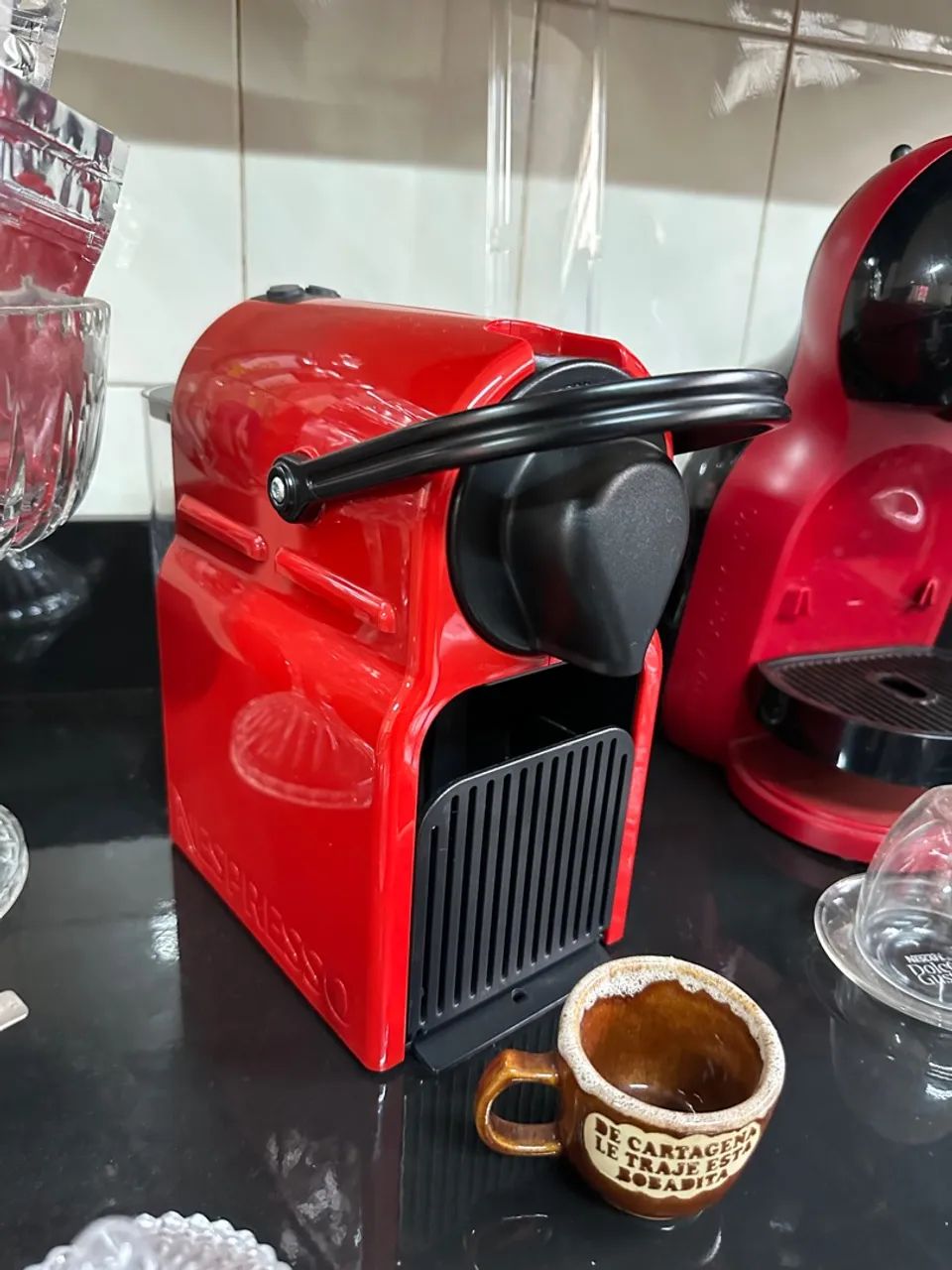 Cafeteira Nespresso Vermelha LEIA O ANÚNCIO  - Foto 4