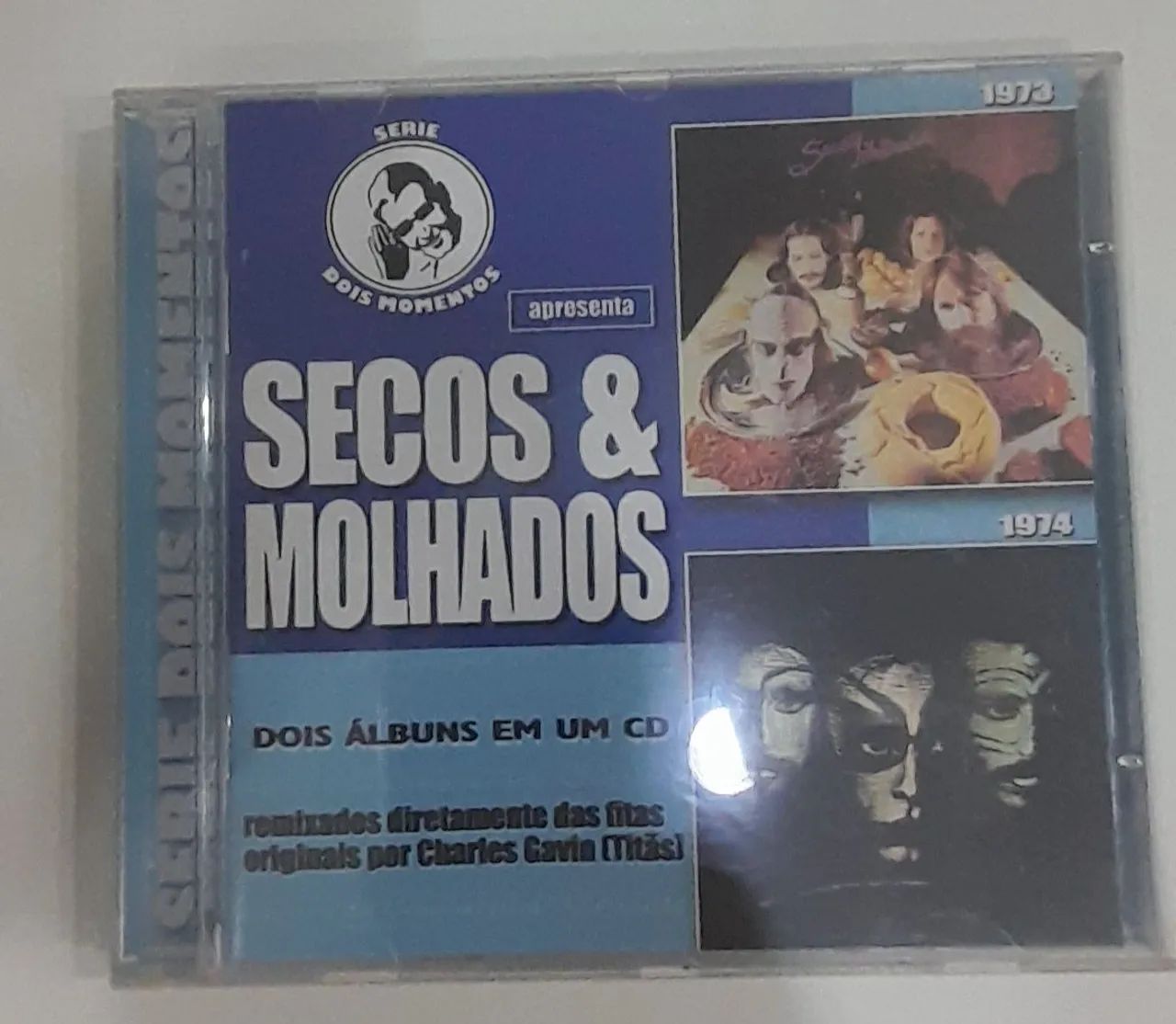 CD Secos & Molhados - Dois Álbuns em um CD