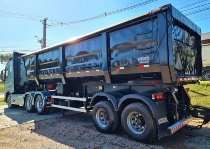 Volvo FH 540 6x4 Euro 6  2022 + Rodocaçamba Randon 2022 - Foto 9