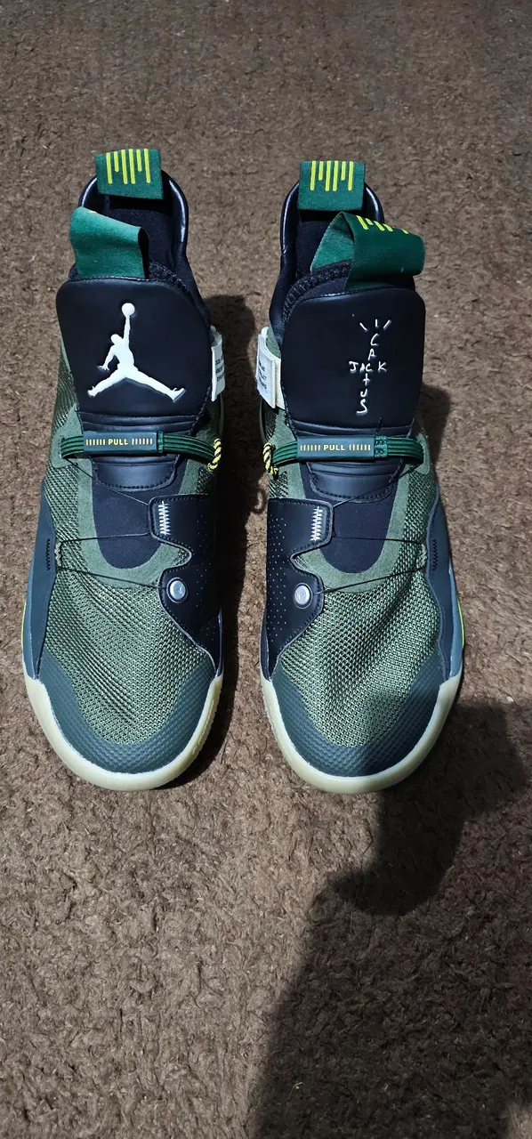 Travis Scott x Air Jordan 33 NRG Army Olive