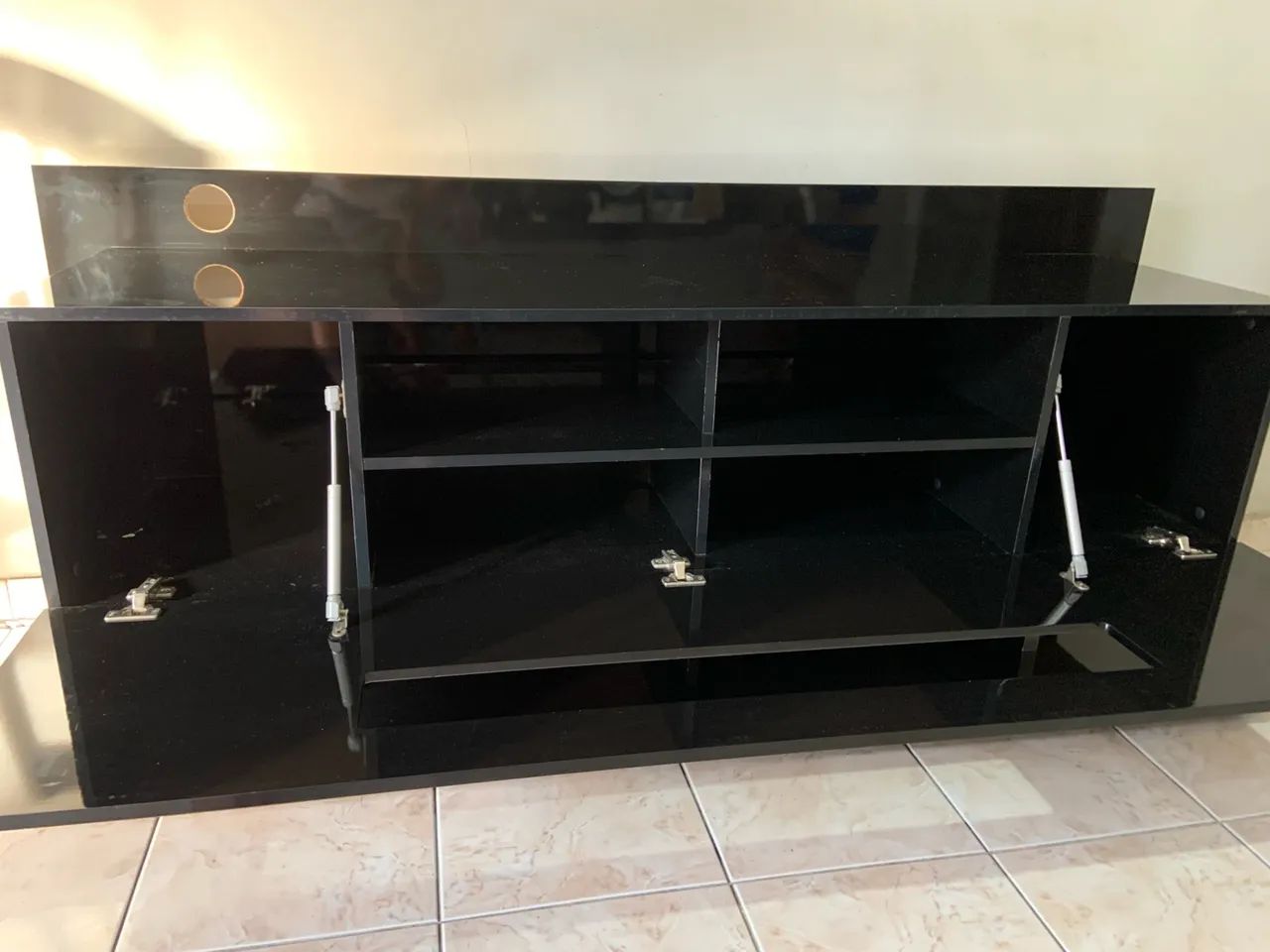 Rack de TV Preto  - Foto 2
