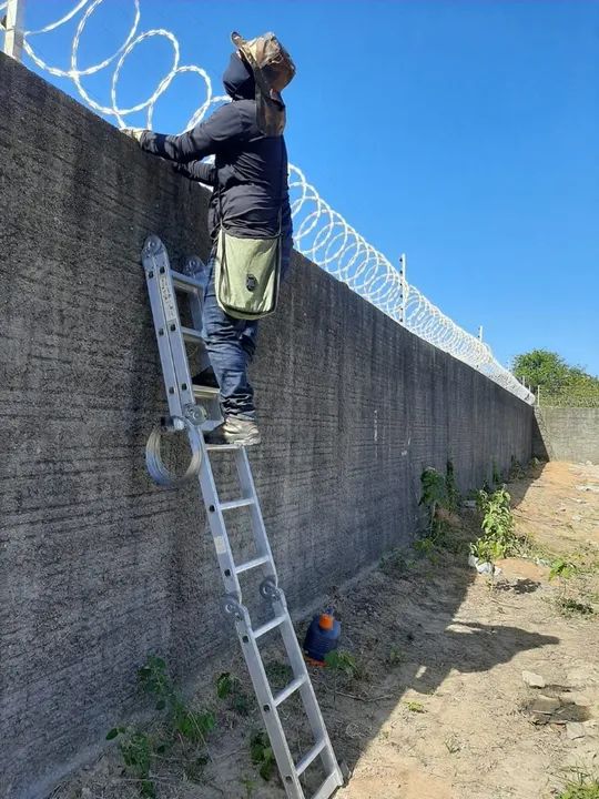 Cerca elétrica e aspiral