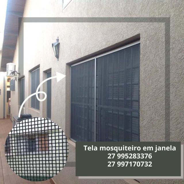 Telas mosquiteiro para casa e comercio  - Foto 2