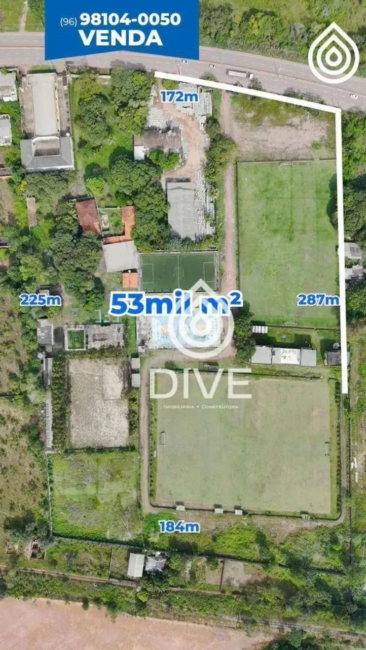 GRANDE Área, 5300 m² - venda por R$ 23.850.000 ou aluguel por R$ 170.000/mês - Marabaixo -