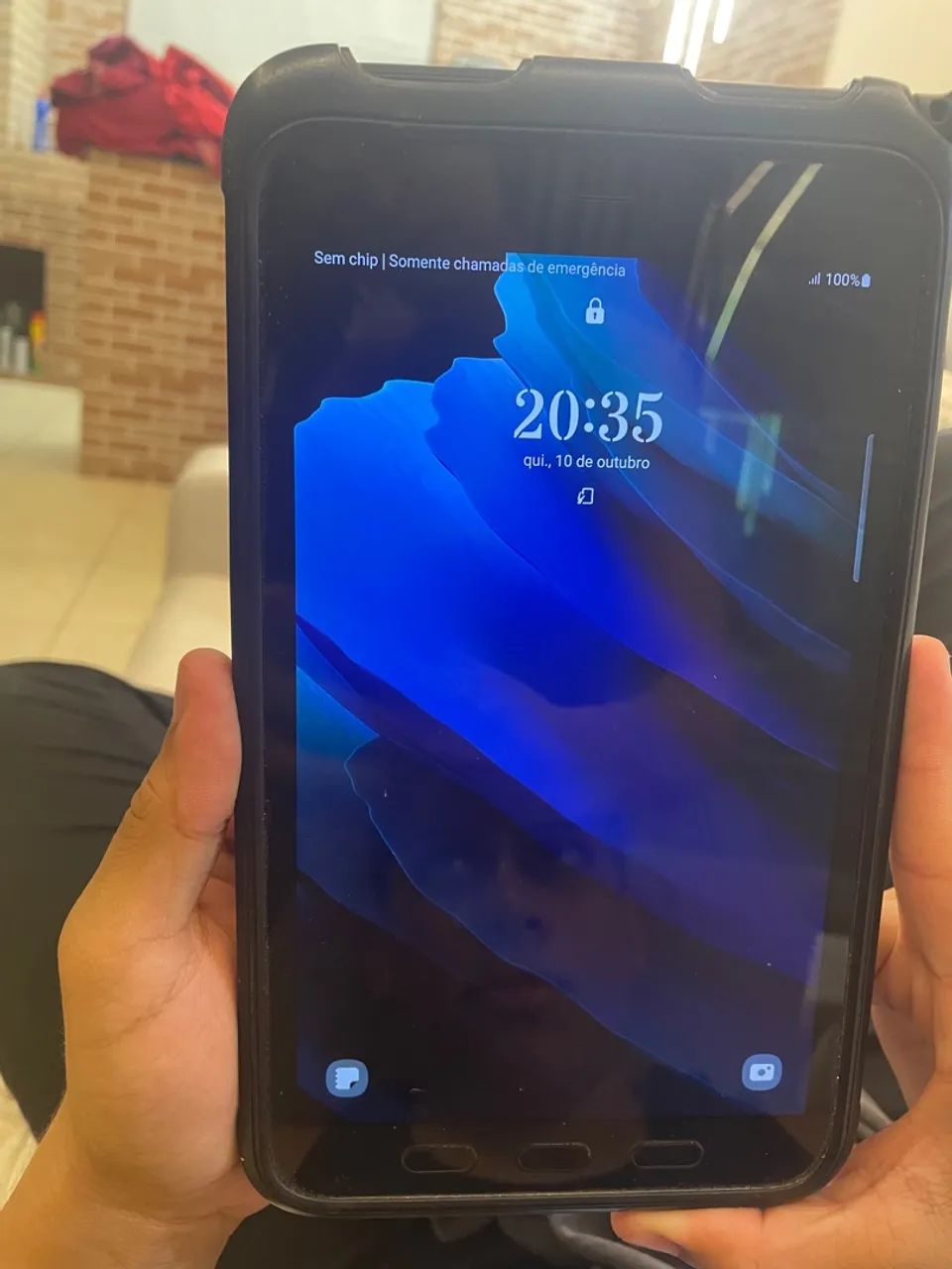 Tablet Samsung galaxy   LTE 64g 8 polegadas passo cartão  - Foto 2