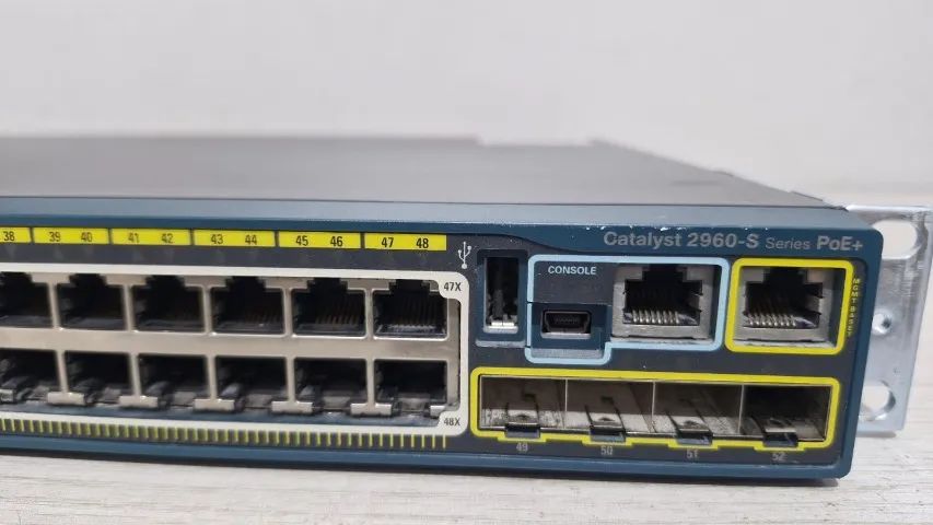 Switch Cisco Catalyst 2960-S 48 Portas PoE+ - Foto 5