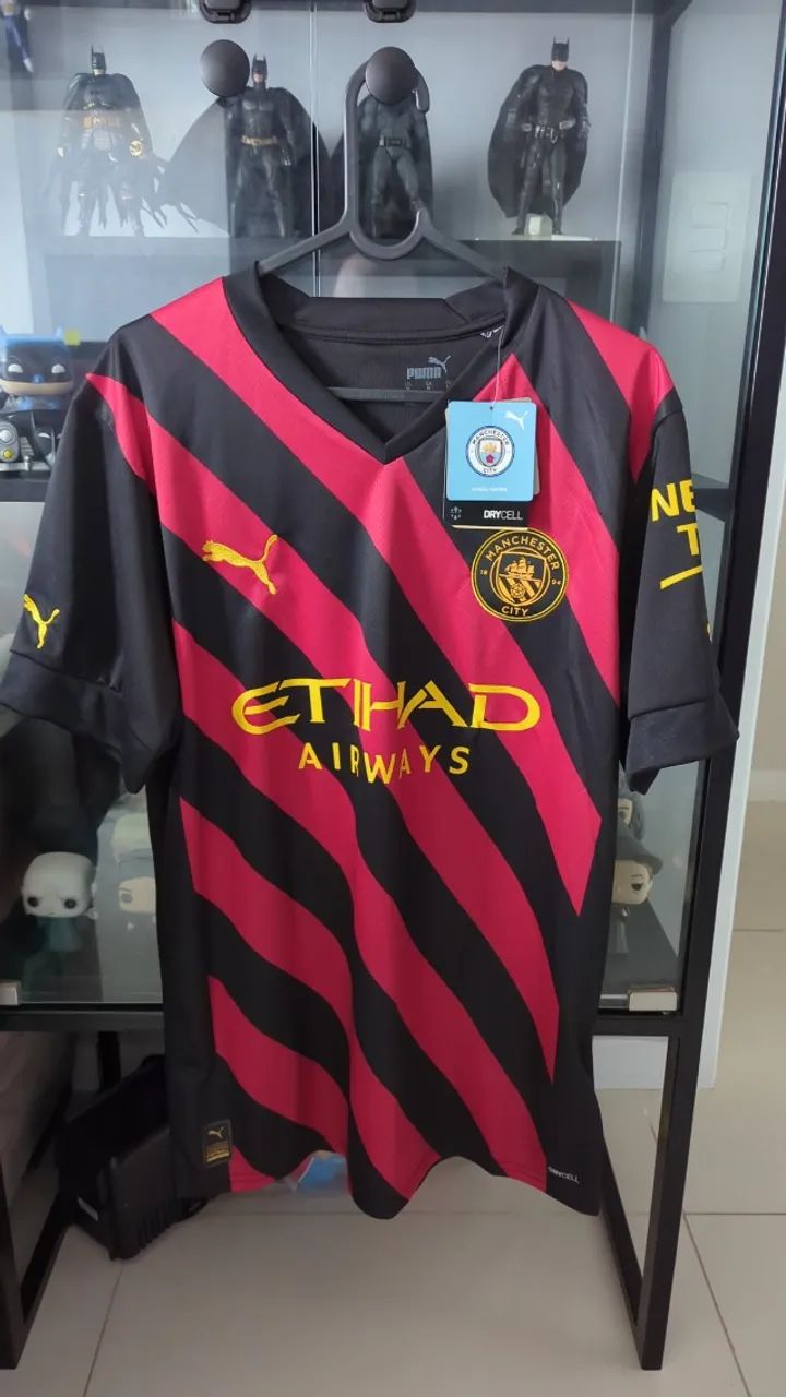 Camisa Manchester City - Reserva 2023 - Tam M - NOVA E ORIGINAL