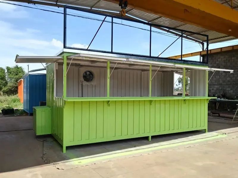 Quiosque e lanchonete Container Novo - Ideal para seu negócio.