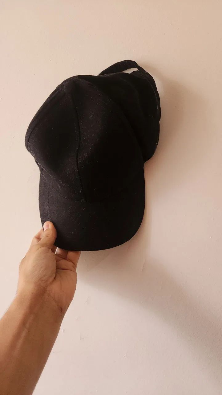 Boné preto tamanho unico - Foto 3