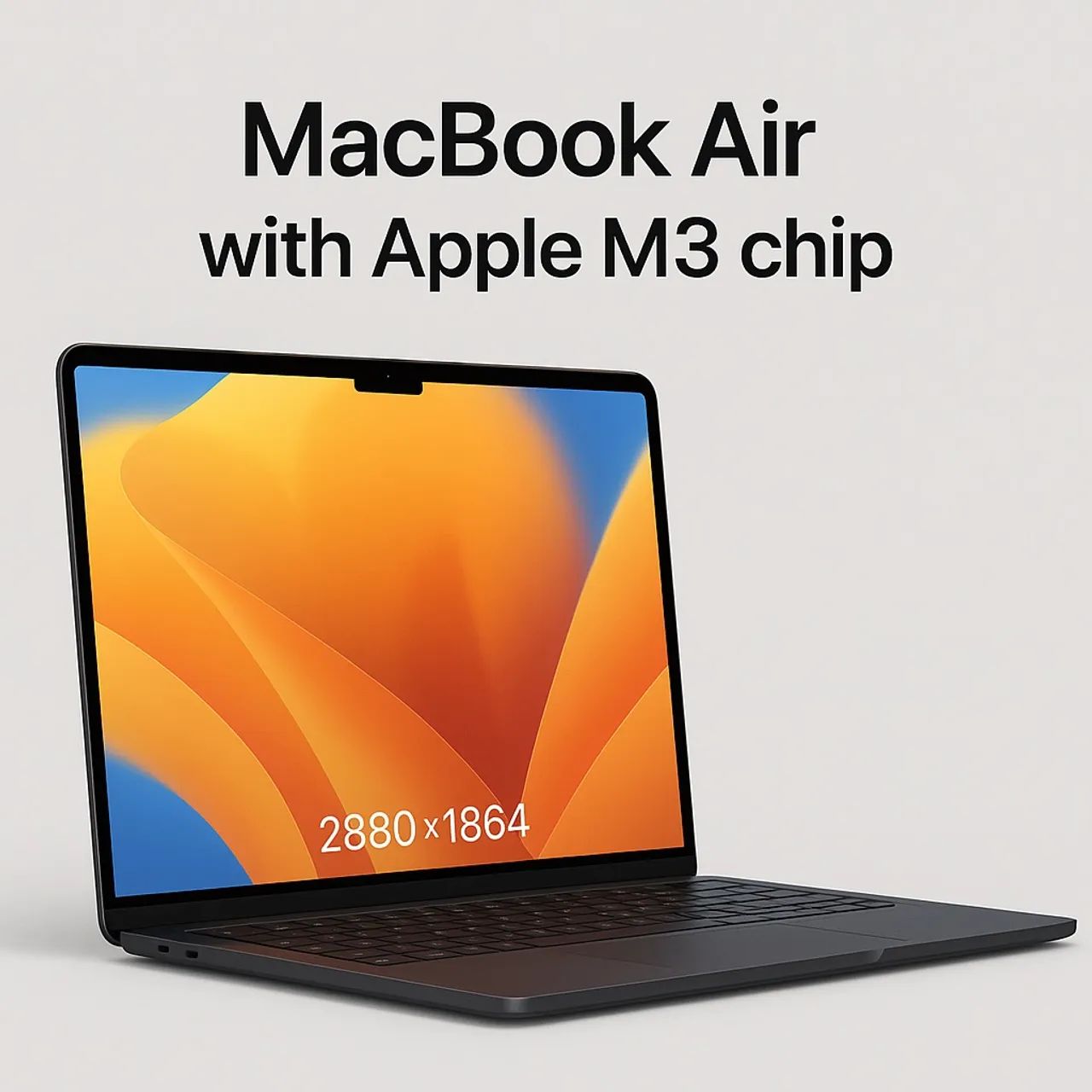 MacBook Air M3 (2024) - 15,3 - 16GB RAM - 512GB SSD - Foto 2