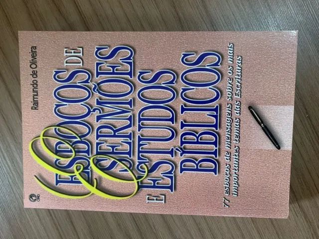 Livro: esboço de sermões e estudos bíblicos