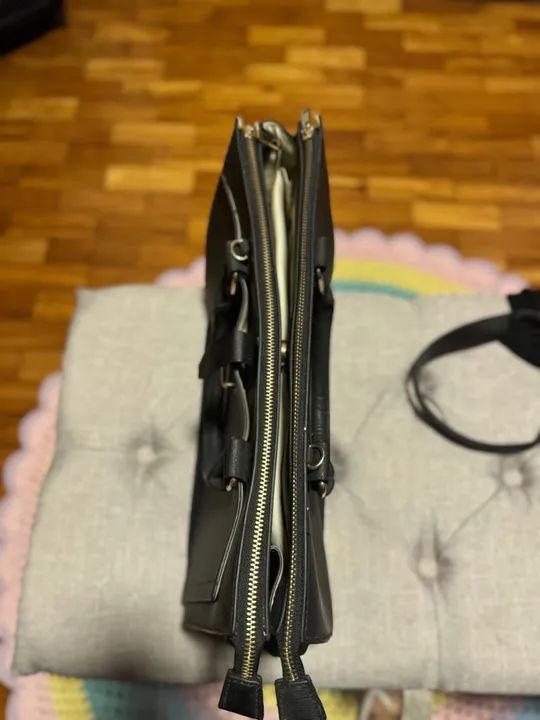 Pasta Feminina Preta - Foto 4