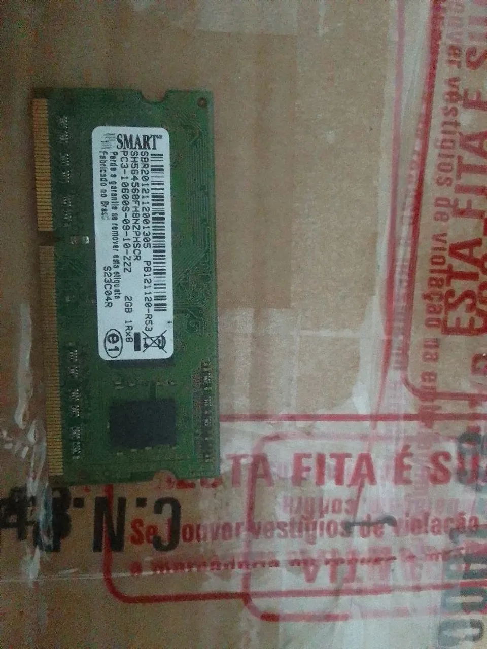 Memória RAM Smart 2GB DDR3 para Notebook