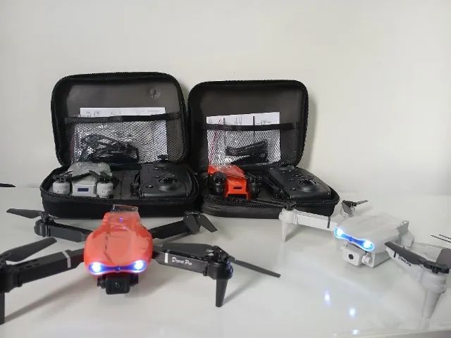 Drone E99Pro - 2 câmeras 4K + FPV e VR + Case de transporte - Foto 3