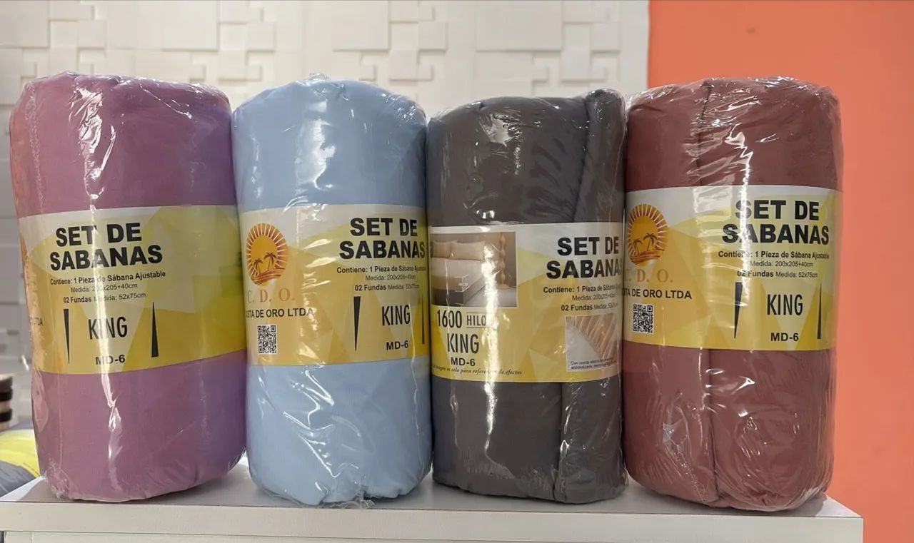 Jogo de Cama King - 1 Sábana + 2 Fronhas - Foto 2