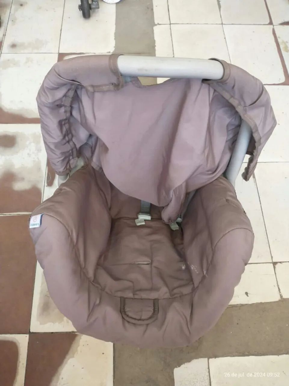 Bebê conforto Galzerano de 0 a 13kg usada - Foto 2