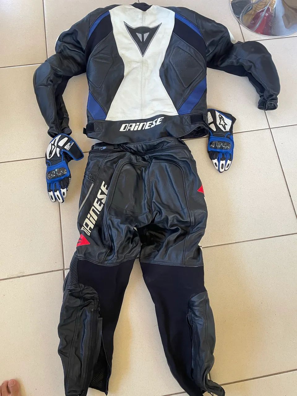 Conjunto de Motociclista, Dainese-couro  - Foto 3