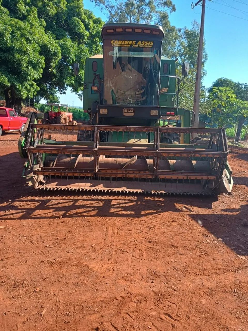 COLHEITADEIRA SLC 6200 ANO 86