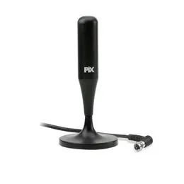 Antena Multi Interna Hdtv 5M Base com Ima Plug 90 Graus Cabo 5M Pix