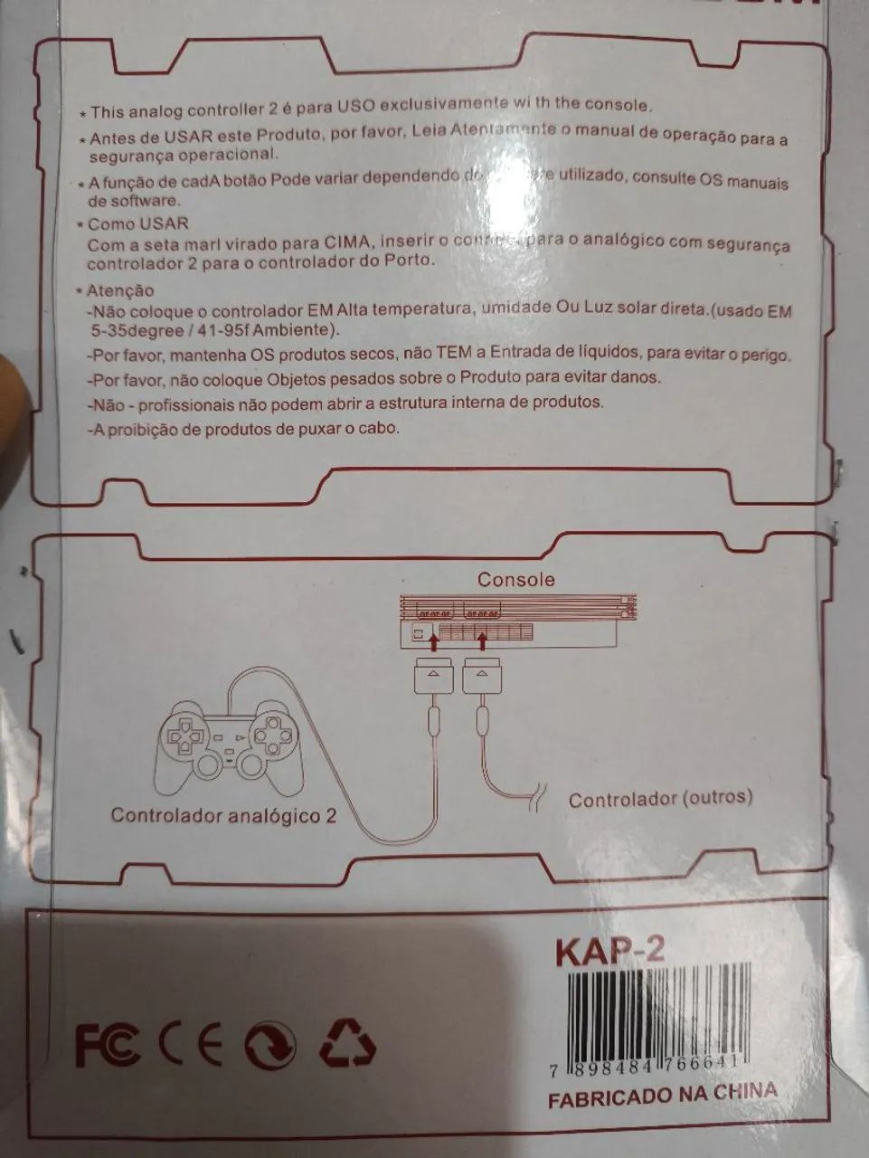 Controle Analógico 2 - Compatível com PlayStation - Foto 2