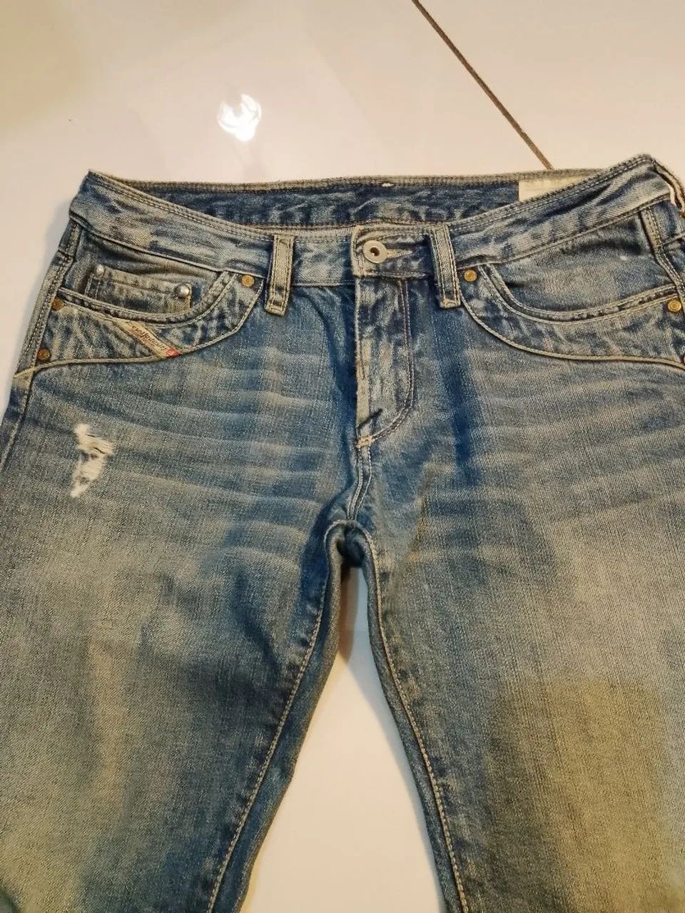 Calça Jeans Diesel - Tamanho EUA28 - BR38 - Foto 3