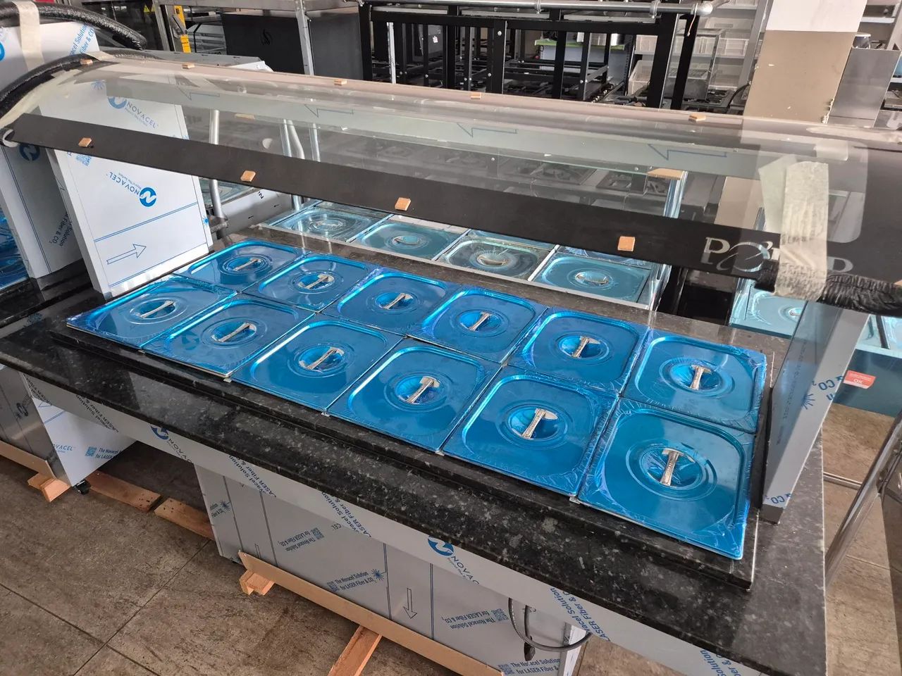 Mesa térmica , buffet , estufa , cuba , rechaud 