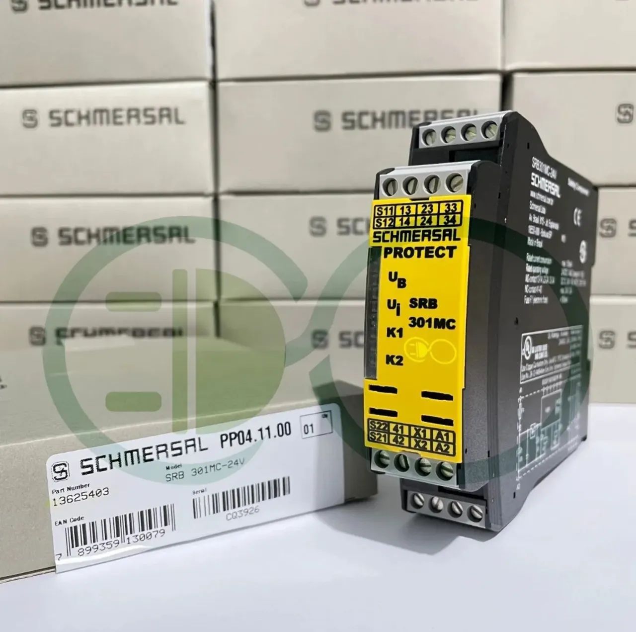 Módulo Relé de Segurança SCHMERSAL SRB 301MC-24V 