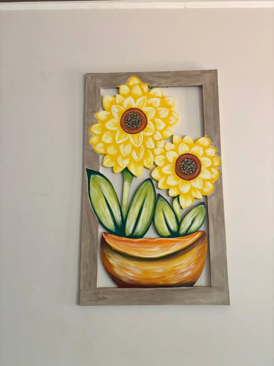 Quadro Decorativo Girassóis