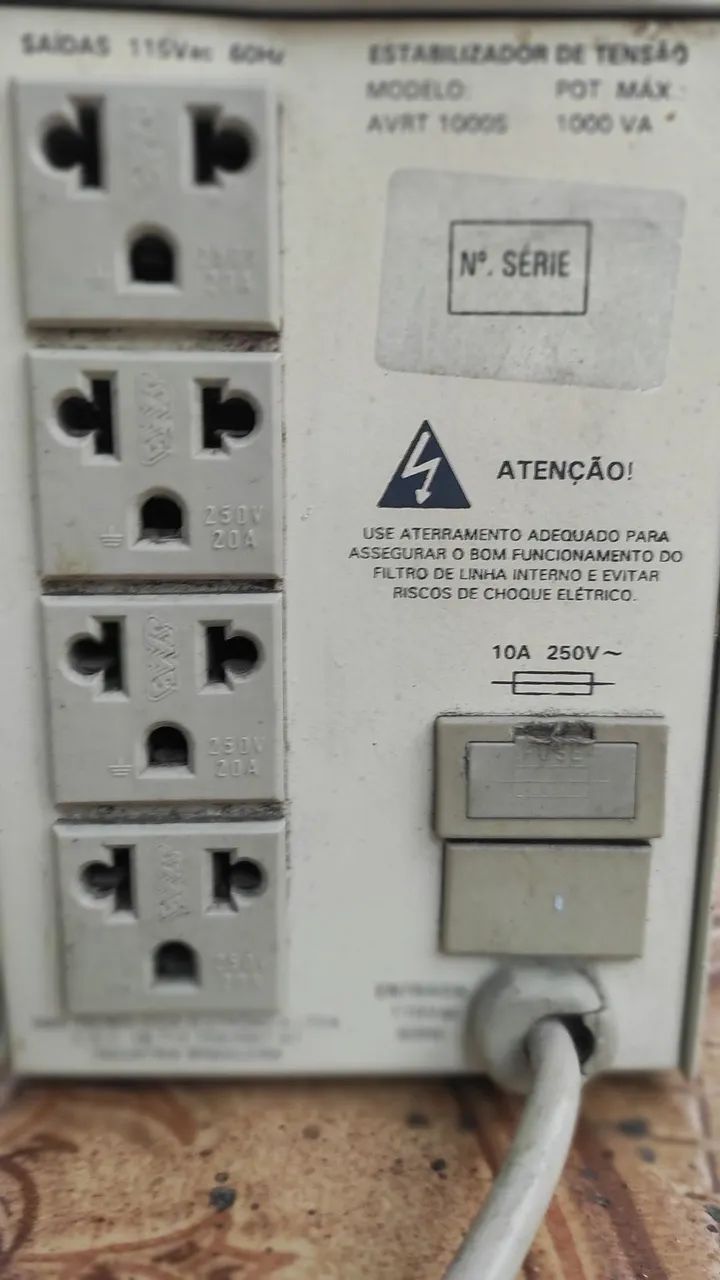 Estabilizador SMS AVR 1000va - Foto 2