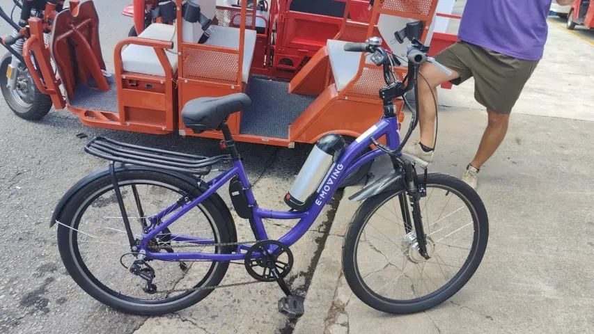 Bicicleta Eletrica E-Moving 350w Shimano Emoving ebike - Foto 4