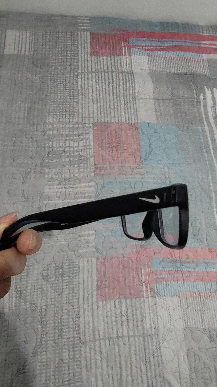Armação Óculos de grau Nike Original Preta Resistente - Foto 4