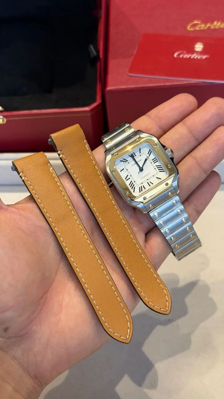 Cartier Santos Lindo (Qualidade Super)  - Foto 2