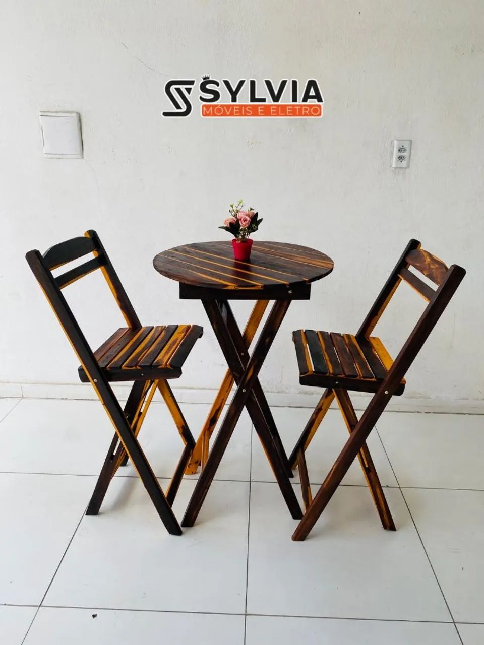 Conjunto dobrável bistrô 